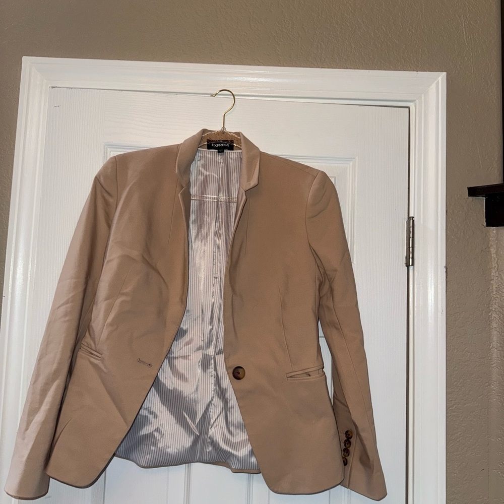 Express Women's Beige Blazer